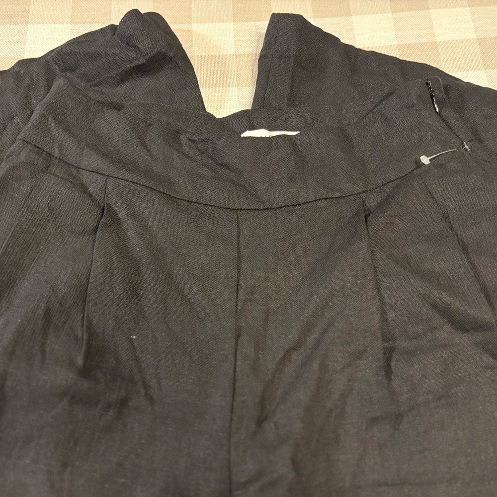 NWOT Avec Les Filles Black Palazzo Pants - Picture 3 of 7